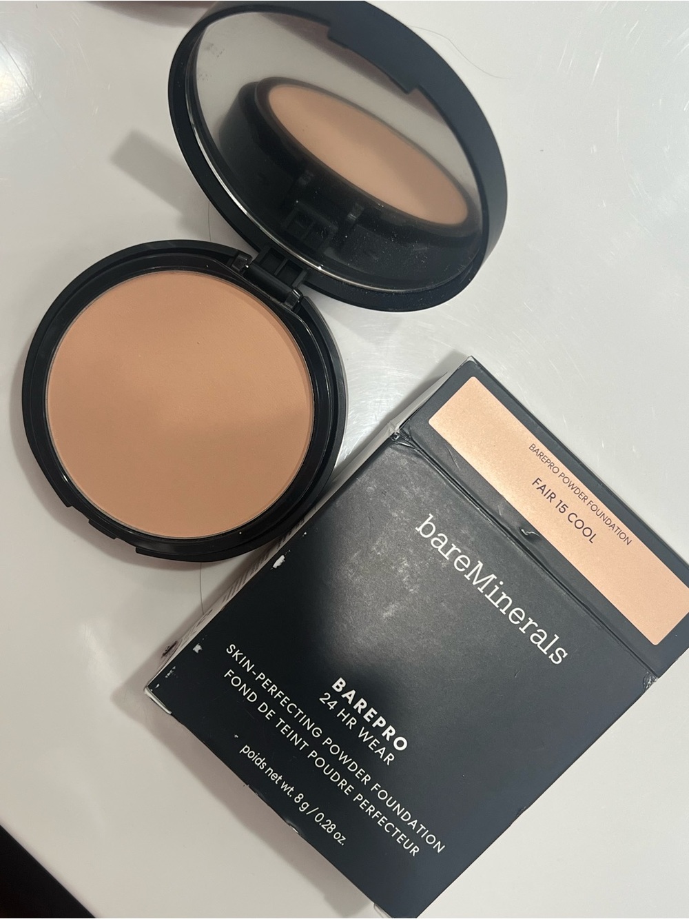 bareMinerals BarePro Skin Perfecting Powder Foundation — Fair 15 Cool
